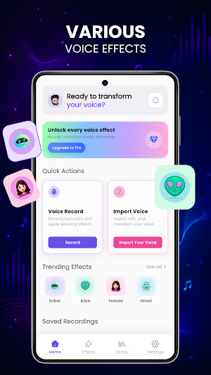 Voice Changer: Voice Effects Screenshot 1