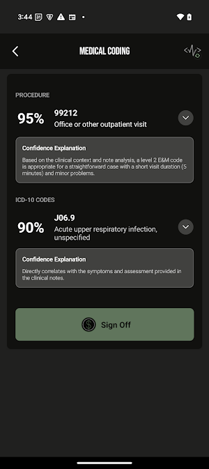 MyMedicalScribe Screenshot 3