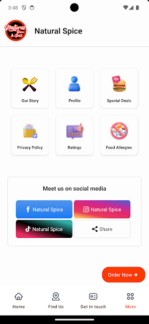 Natural Spice N Bite Screenshot 3