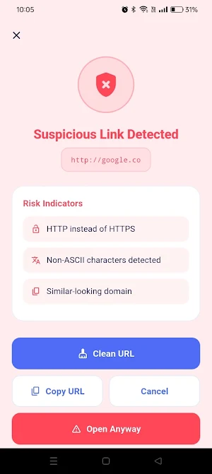 Url Check - LinkGuard Screenshot 2