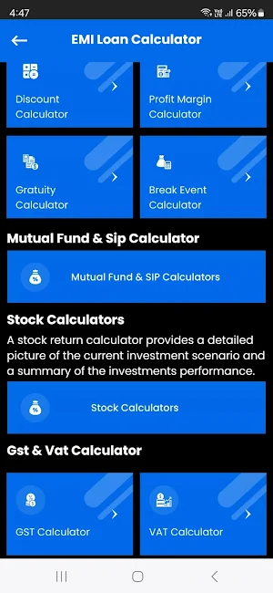 LoanCash - EMI Loan Calculator Screenshot 3