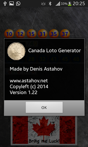 Numbers for Lotto 649 LottoMax Screenshot 2