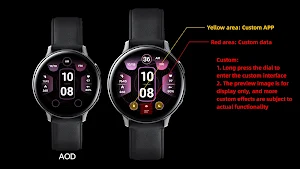 Unreal Pink For Wear OS Screenshot 0