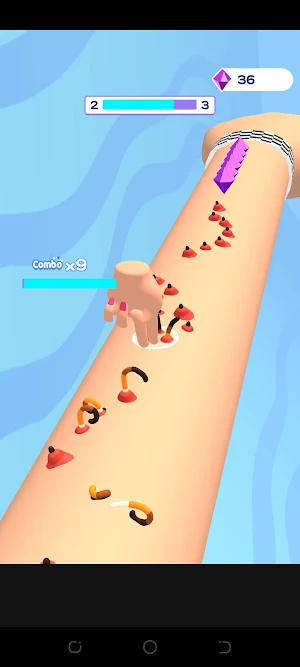PIMPLE POP RUSH Screenshot 1