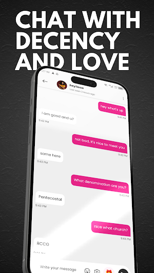 Heylloow - Christian Dating Screenshot 1