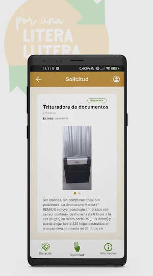 Biblioteca de las cosas Screenshot 1