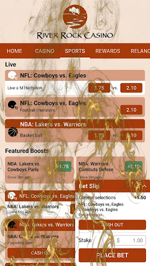 River Rock Casino Screenshot 1