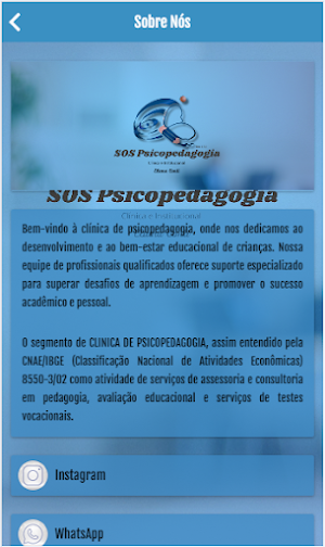 Clínica SOS Psicopedagogia Screenshot 1