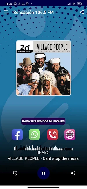 Sensación 106.5 FM Screenshot 1