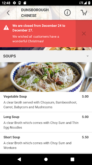 Dunsborough Chinese Restaurant Screenshot 2