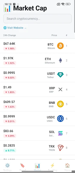 TCA: Crypto & Bitcoin News Screenshot 0
