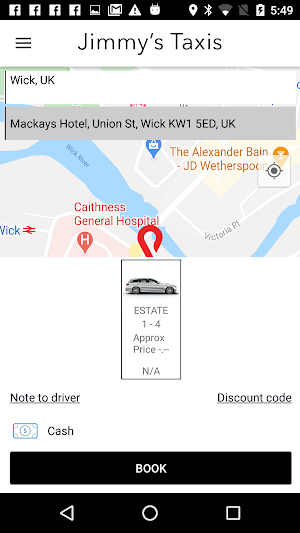 Jimmy's Taxis Screenshot 1