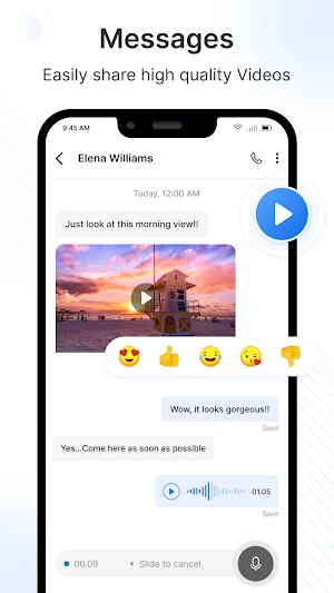 Messages: SMS Text Messenger Screenshot 2