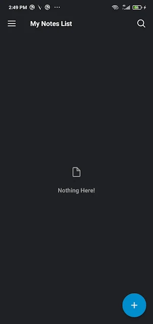 My Notes List Screenshot 0