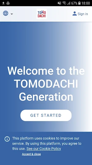 TOMODACHI Alumni Connect Screenshot 0