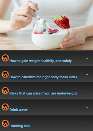 How to increase body weight Screenshot 3