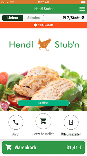 Hendl Stubn Screenshot 0