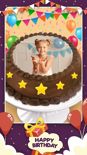 Photo On Birthday Cake Screenshot 1
