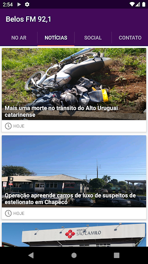 Belos FM 92,1 Screenshot 1