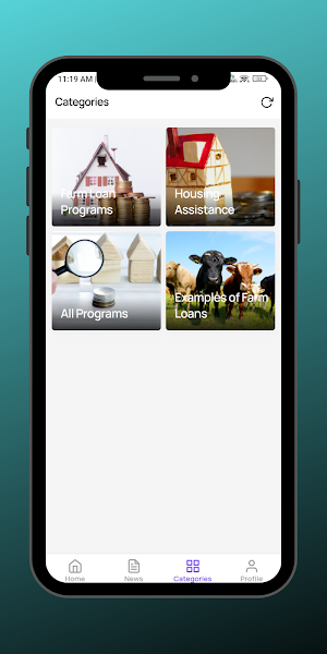 Agriculture Loans and Grants Screenshot 2