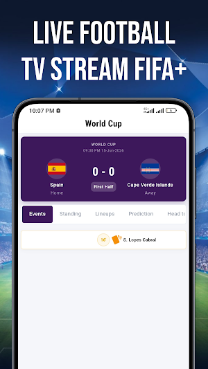Live Football TV Stream FIFA+ Screenshot 0