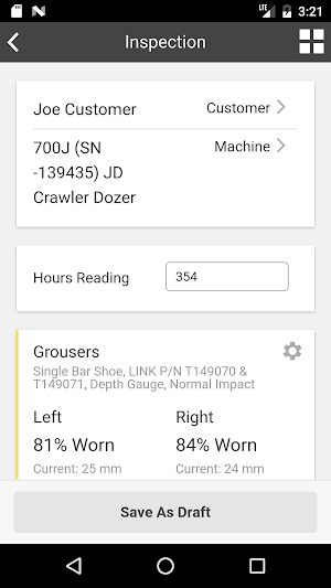 Undercarriage Inspection Screenshot 2