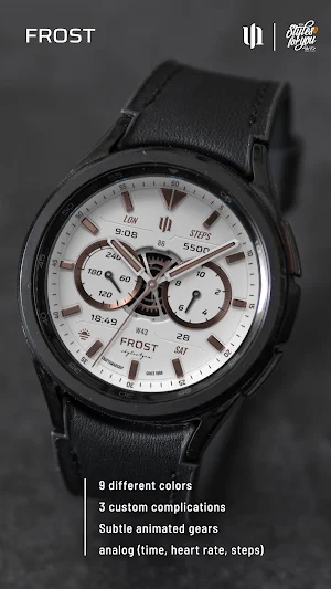 S4U Frost - classic watch face Screenshot 2