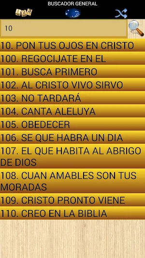 Cancionero Cristiano Screenshot 2