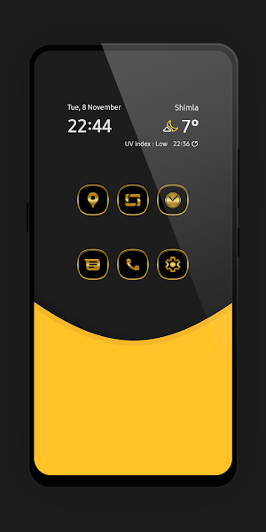 Dazzling Gold Icon Pack Screenshot 0