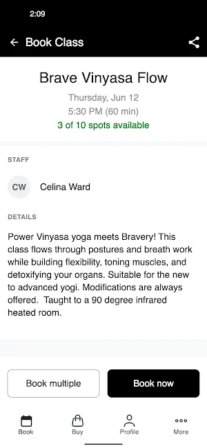 Brave Wellness Studio Screenshot 2