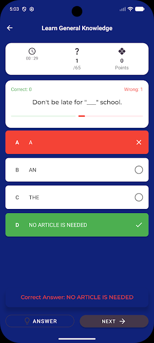 Learn General Knowledge Screenshot 3