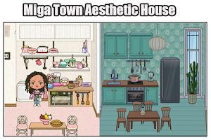 Miga Town Aesthetic House Screenshot 3