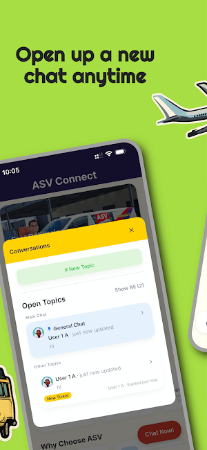 ASV Connect Screenshot 1