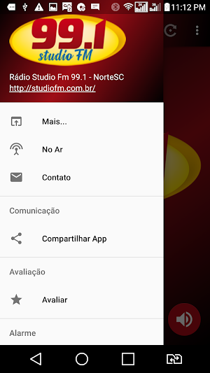 Rádio Studio Fm 99.1 - NorteSC Screenshot 1