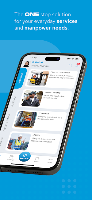 We One Services Screenshot 1