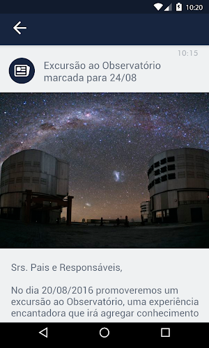Colégio do sol Screenshot 2