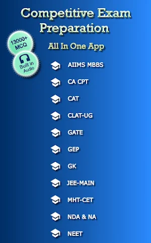 Competitive Exam Preparation: Entrance Exam MCQ Screenshot 0