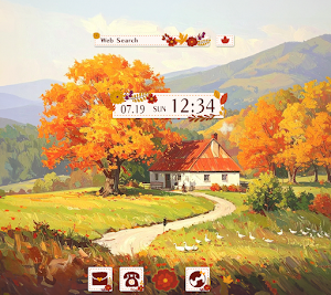 Autumn Cottage Theme +HOME Screenshot 0