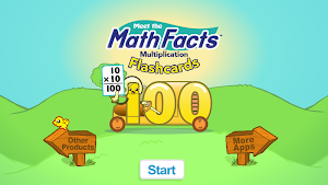 Meet the Math Facts Multiplication Flashcards Screenshot 0