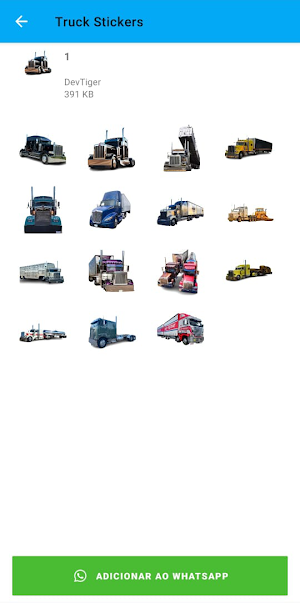 Truck stickers Screenshot 1