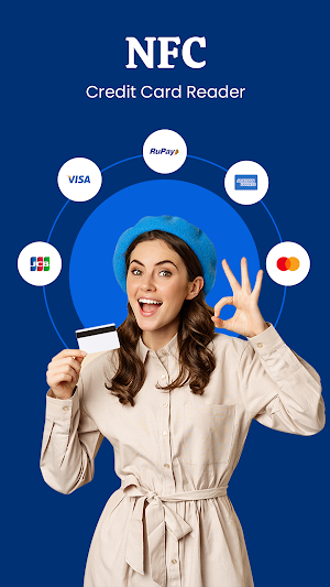 NFC : Credit Card Reader Pro Screenshot 1