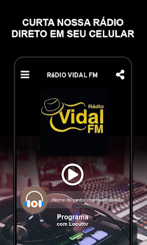 Rádio Vidal FM Screenshot 1