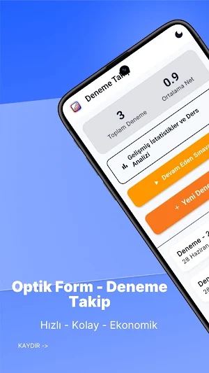 Optik Form - Deneme Takip Screenshot 0