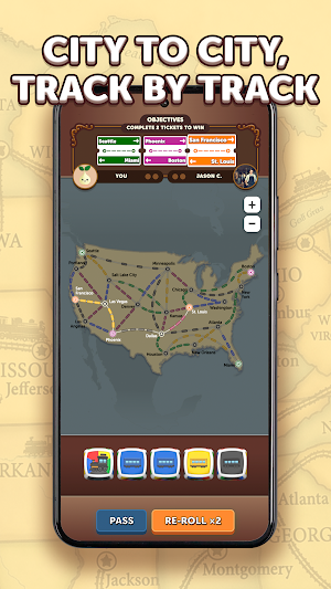 Ticket to Dice - Trains Tracks Screenshot 1