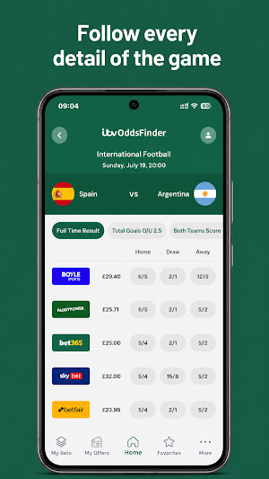 ITV OddsFinder Screenshot 1