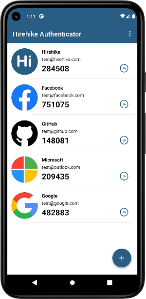 Hirehike Authenticator Screenshot 0