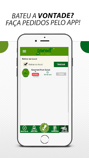 Gourmet Fast Salad Screenshot 1