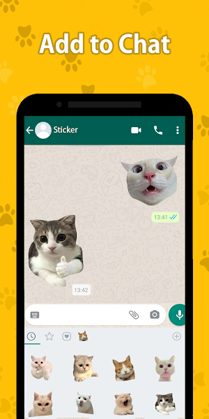 Funny Cats Stickers Screenshot 2