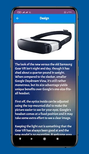 Samsung Gear VR guide Screenshot 3