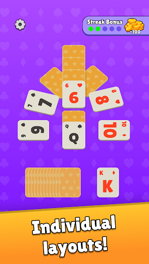 Solitaire Rush: TriPeaks Screenshot 3